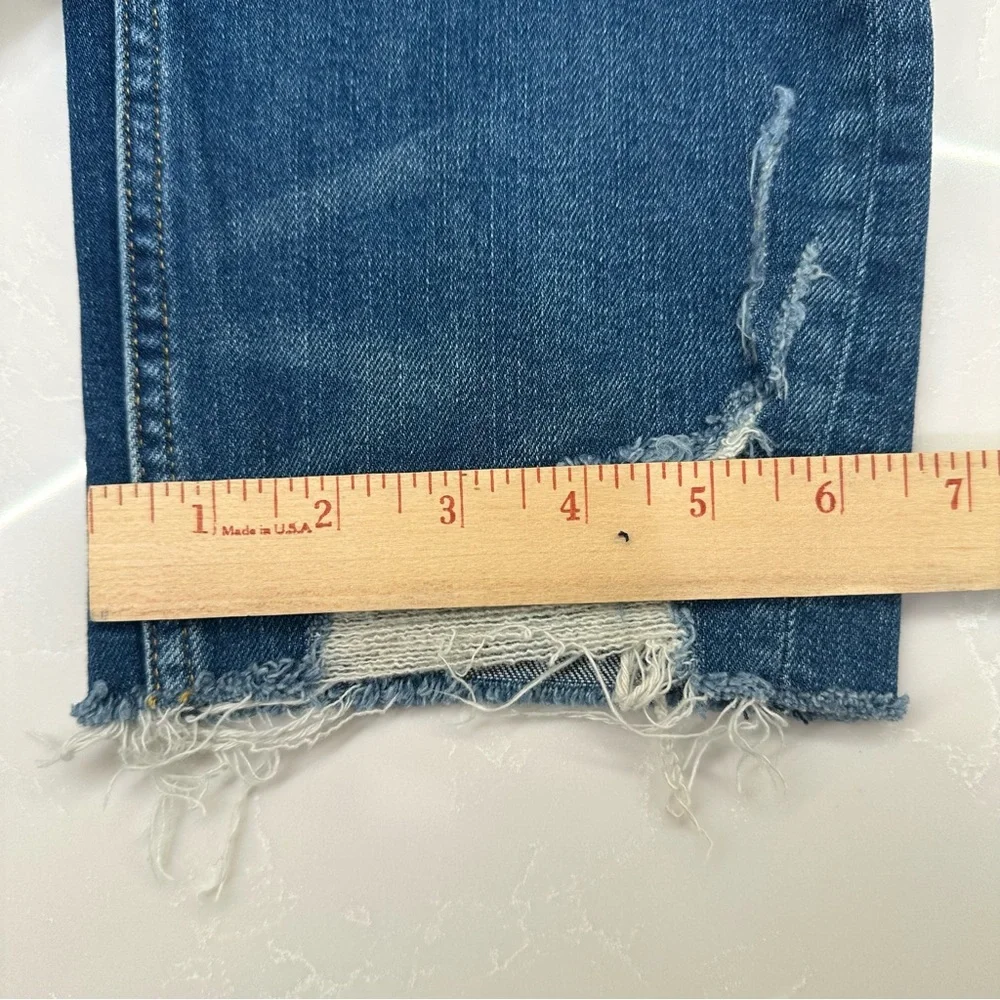 Zara Distressed Straight Leg Jeans. Size: 6 Women’s - Picture 16 of 16
